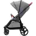KINDERKRAFT KOLICA ZA BEBE GRANDE PLUS GRAY kinderkraft grande plus gray kompaktna kolica za bebe – bočni prikaz sa