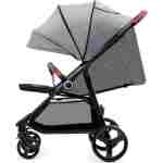KINDERKRAFT KOLICA ZA BEBE GRANDE PLUS GRAY kinderkraft grande plus gray kompaktna kolica za bebe – bočni prikaz sa