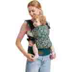KINDERKRAFT MILO NOSILJKA ZA BEBE NATURE VIBES GREEN kinderkraft milo nosiljka za bebe nature vibes green detalj