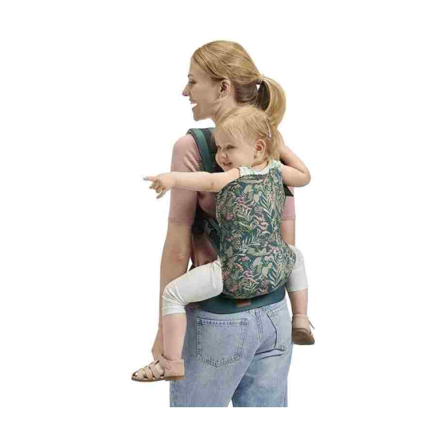 KINDERKRAFT MILO NOSILJKA ZA BEBE NATURE VIBES GREEN kinderkraft milo nosiljka za bebe nature vibes green bliži prikaz