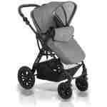 kinderkraft moov kolica za bebe set 3u1 grey detalj