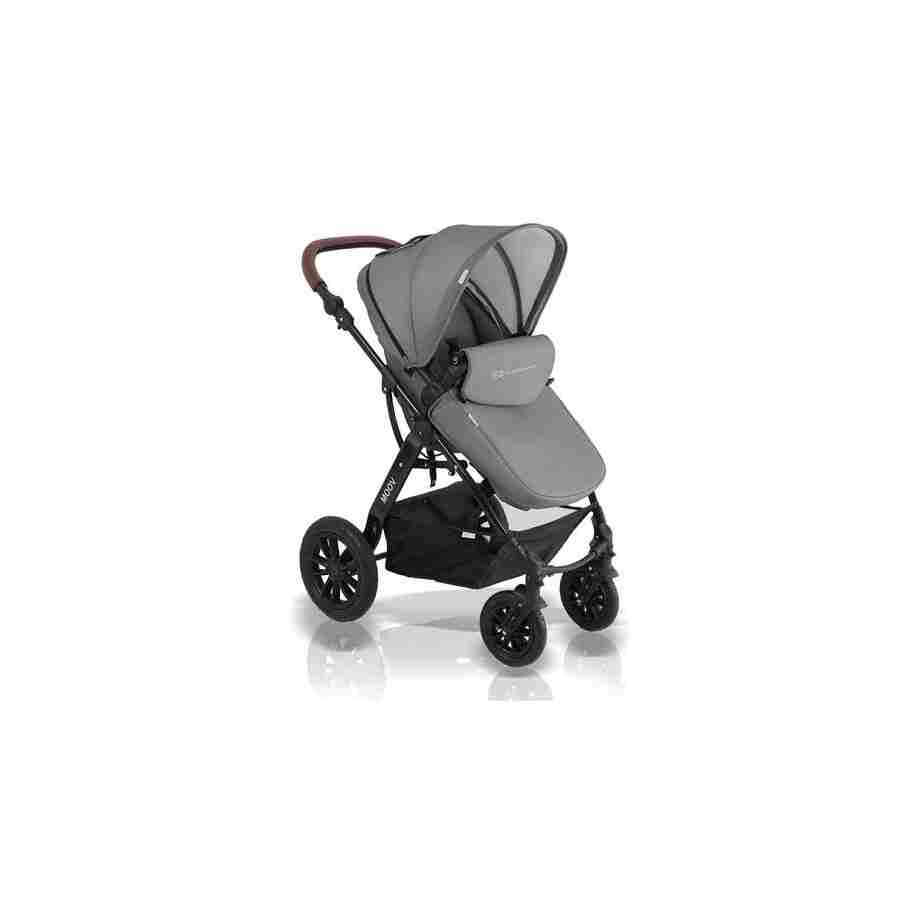 kinderkraft moov kolica za bebe set 3u1 grey detalj