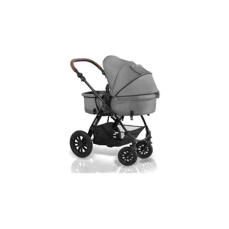kinderkraft moov kolica za bebe set 3u1 grey bliži prikaz