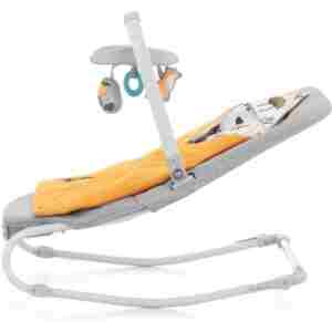 kinderkraft njihalica felio 2 forest yellow za bebe detalj