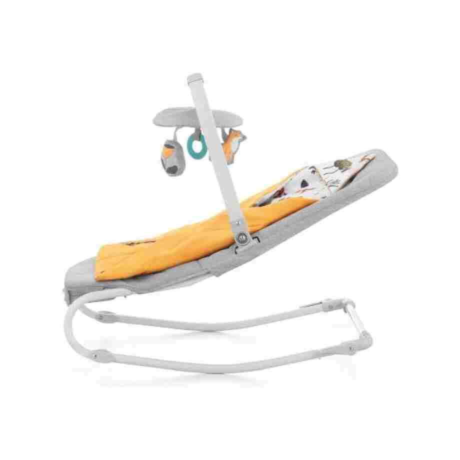 kinderkraft njihalica felio 2 forest yellow za bebe detalj