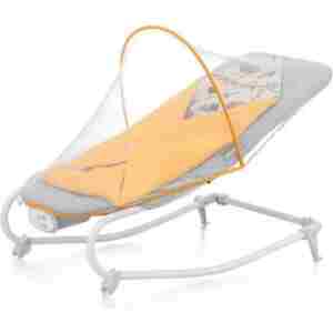 kinderkraft njihalica felio 2 forest yellow za bebe bliži prikaz