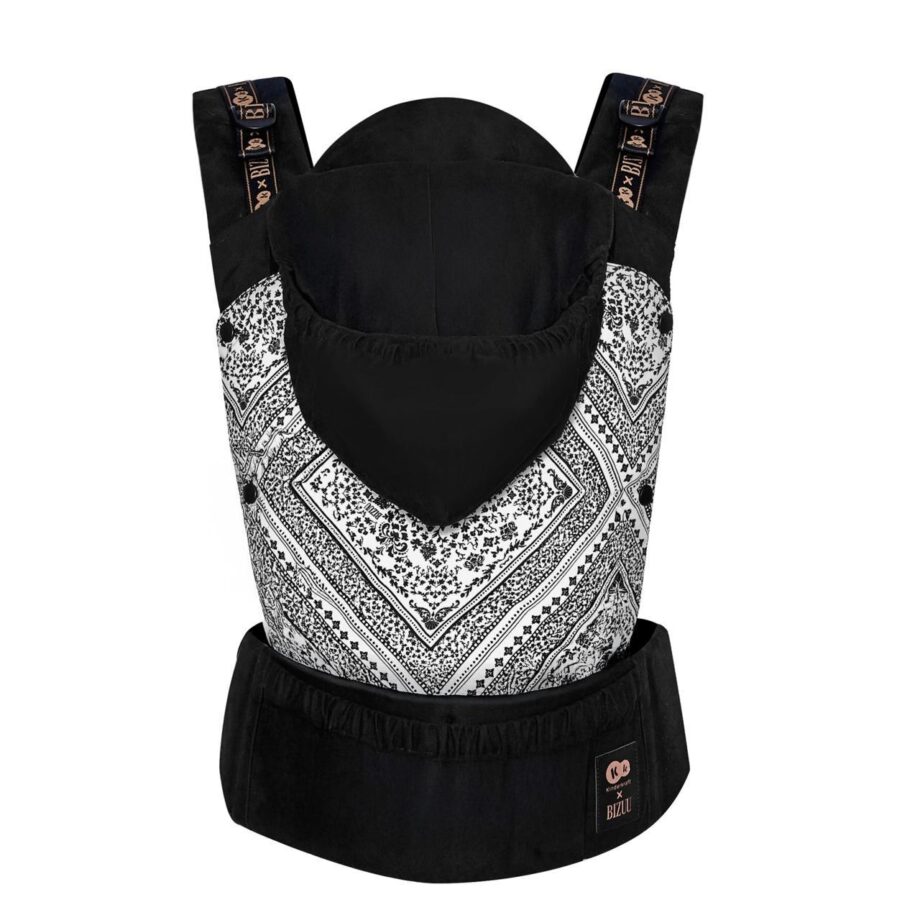 nosiljka HUGGY BIZUU lunar black za decu zadnja strana