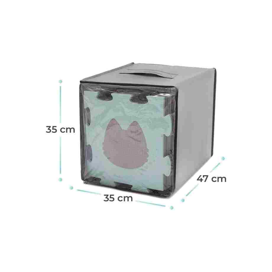 podloga za igru 3d luno shapes mint boja mint detalj