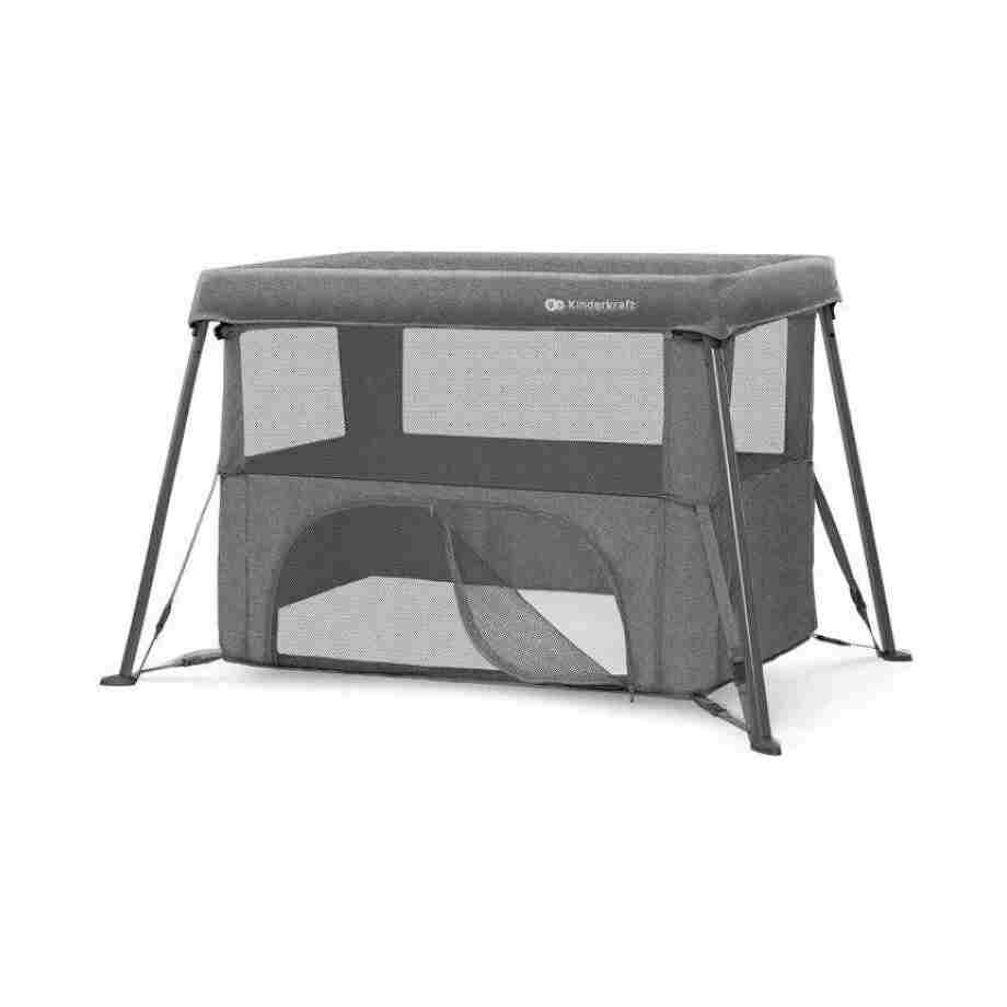 prenosivi krevetac CAMI 3u1 siva boja