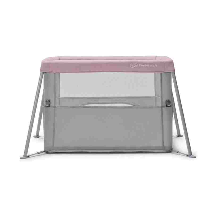 prenosivi krevetac kinder kraft movi pink za novorođenčad detalj