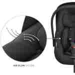 KINDERKRAFT SET AUTO SEDIŠTA I-LITE I-FIX ENDURA SAFE SA ISOFIX BAZOM BLACK KINDERKRAFT SET AUTO SEDIŠTA I-LITE I-FIX ENDURA SAFE SA ISOFIX BAZOM BLACK - Slika 6