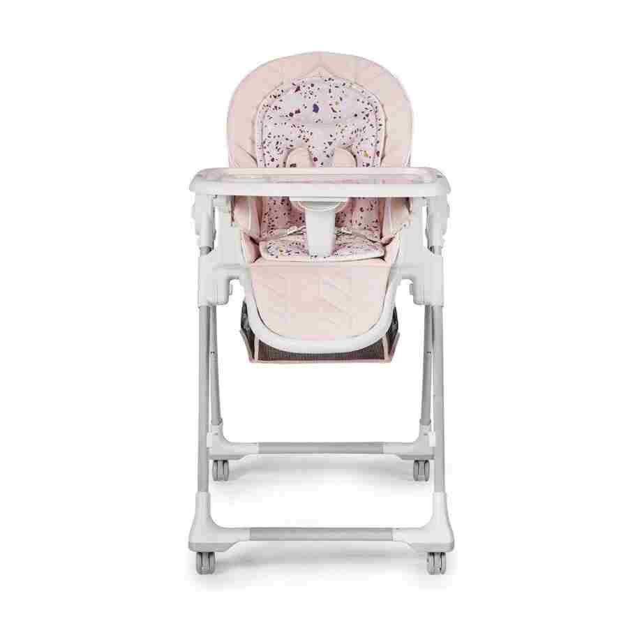 stolica za hranjenje Lastree Pink moderna boja