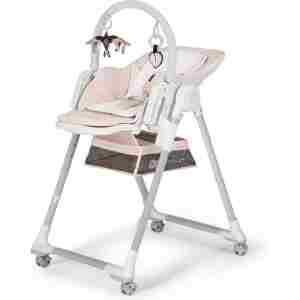 stolica za hranjenje Lastree Pink moderna boja detalj