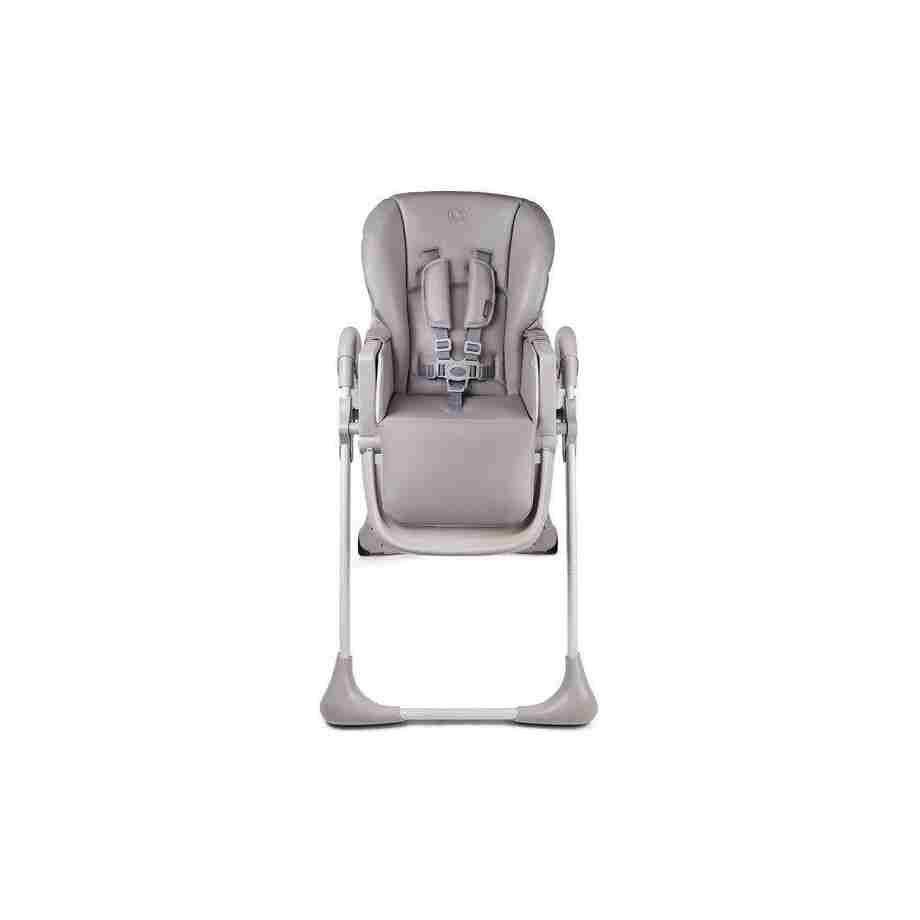 kinderkraft stolica za hranjenje yummy grey od eko kože detalj