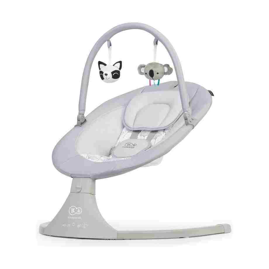 stolica za ljuljanje KINDERKRAFT LULI GREY za novorođenčad detalj