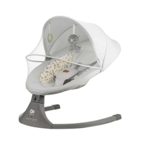 KINDERKRAFT STOLICA ZA LJULJANJE LUMI 2 LIGHT GRAY stolica za ljuljanje Lumi 2 svetlo siva boja zadnja strana