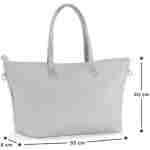 Kinderkraft torba za mame TREASUREBAG LIGHT GRAY torba za mame kinder kraft light gray detalj