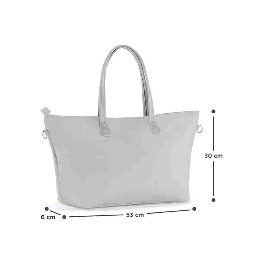 Kinderkraft torba za mame TREASUREBAG LIGHT GRAY torba za mame kinder kraft light gray detalj