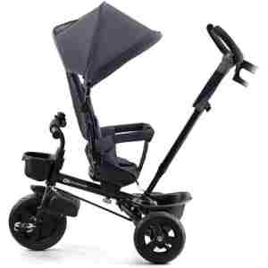 Kinderkraft tricikl Aveo 2u1 sivi