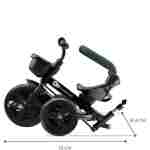 kinderkraft tricikl aveo 2u1 mystic green za decu detalj