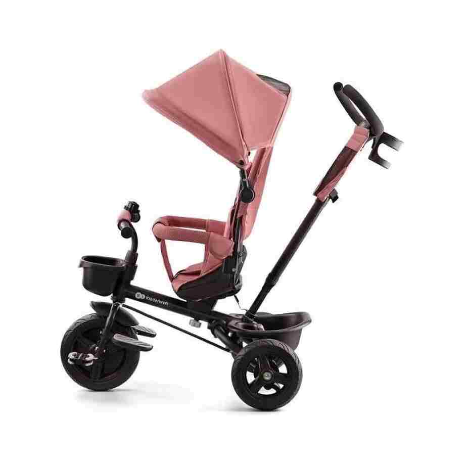 KINDERKRAFT TRICIKL AVEO ROSE PINK kinderkraft tricikl aveo rose pink za decu uzrasta od 9 meseci bliži prikaz