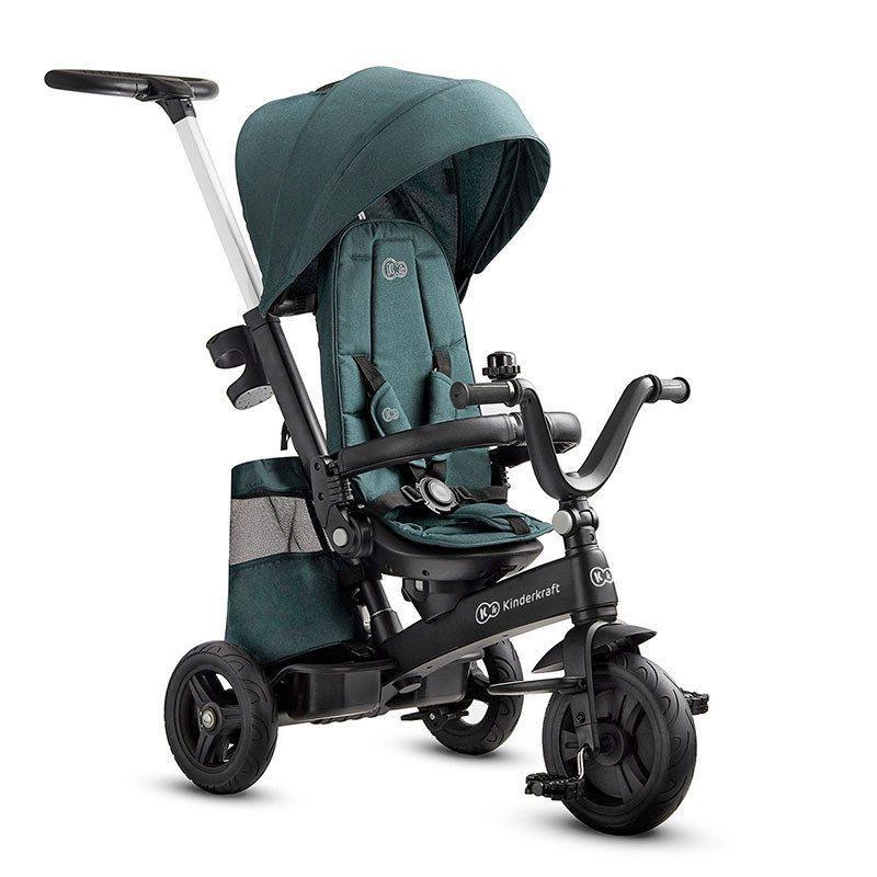 tricikl kinder kraft easy twist 2u1 green za decu