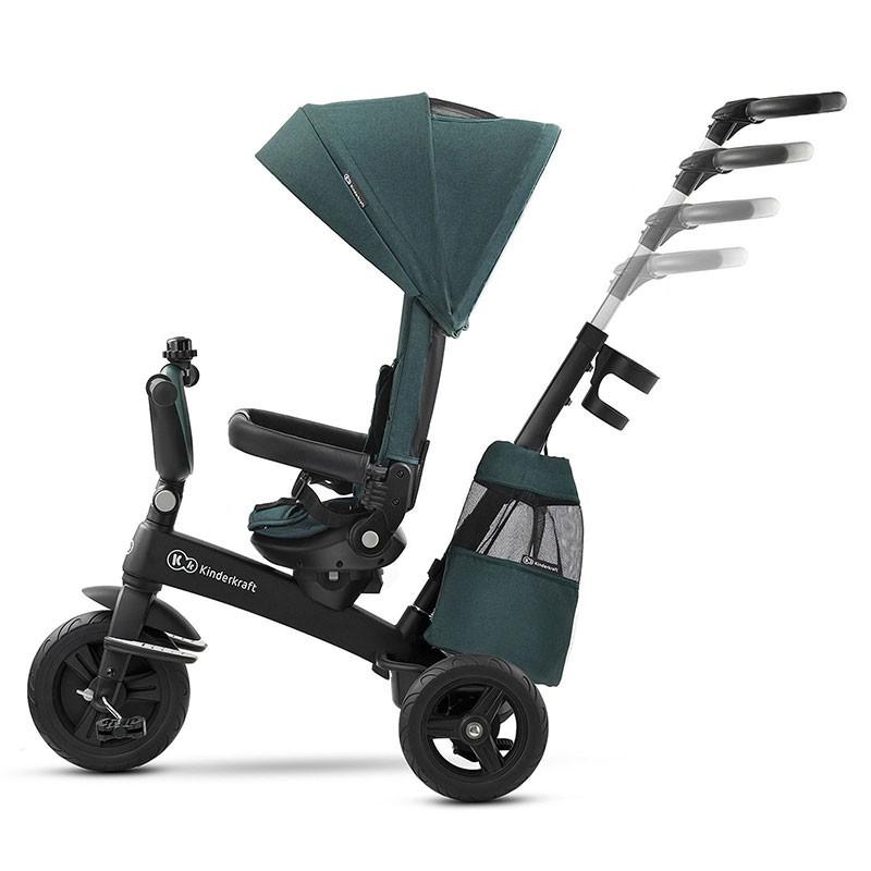 tricikl kinder kraft easy twist 2u1 green za decu detalj