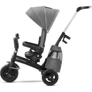 Tricikl Easy Twist Kinderkraft platinasto sivi