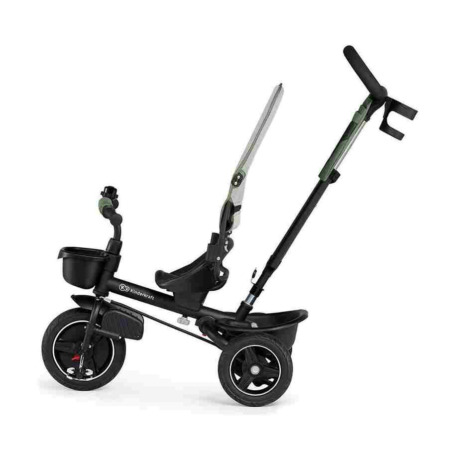 tricikl za decu Kinderkraft SPINSTEP GREEN zadnja strana