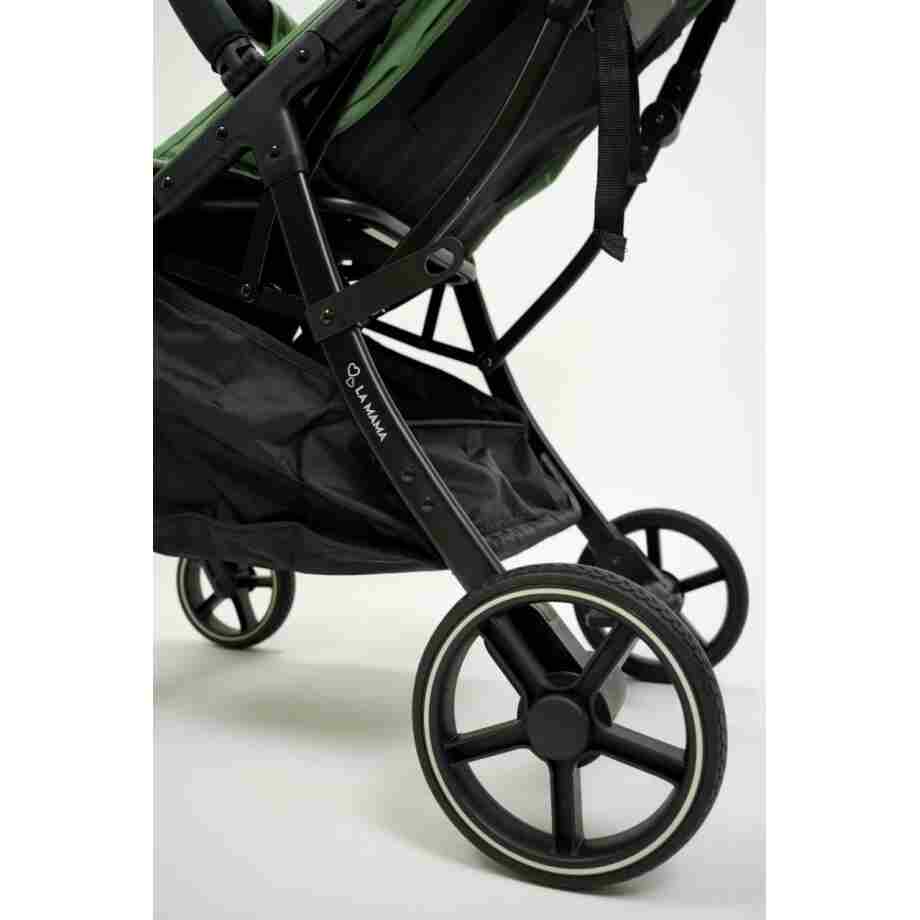 La MaMa - NaNe kolica za bebe Gray la mama nane kolica za bebe gray lagana kisobran kolica sa ventilacionim otvorima