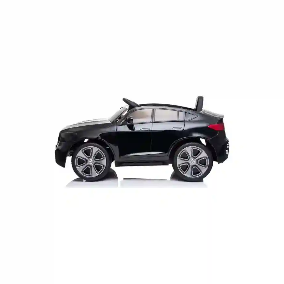 Mercedes GLC Coupe - Licencirani džip na akumulator - Meke gume + kožno sedište - Crni