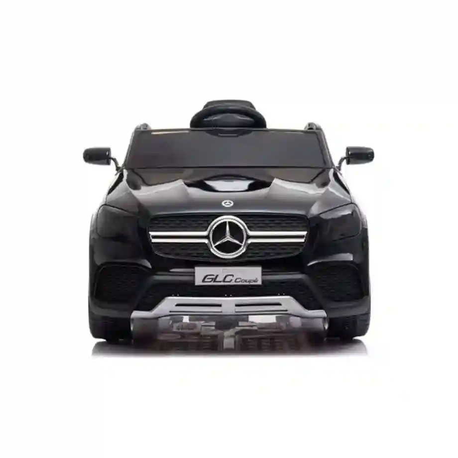 Mercedes GLC Coupe - Licencirani džip na akumulator - Meke gume + kožno sedište - Crni