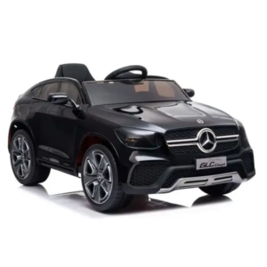 Mercedes GLC Coupe - Licencirani džip na akumulator - Meke gume + kožno sedište - Crni - Slika 10
