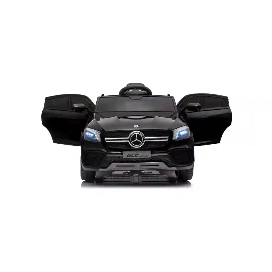 Mercedes GLC Coupe - Licencirani džip na akumulator - Meke gume + kožno sedište - Crni