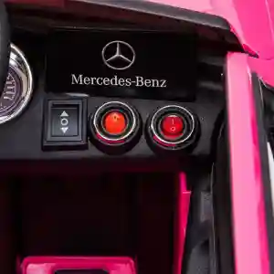 Mercedes GLC Coupe - Licencirani džip na akumulator - Meke gume + kožno sedište - Beli - Slika 16