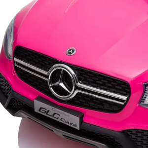 Mercedes GLC Coupe - Licencirani džip na akumulator - Meke gume + kožno sedište - Crni - Slika 15