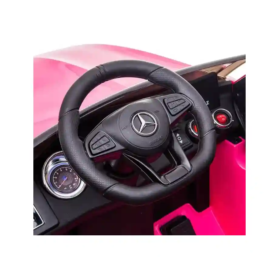 Mercedes GLC Coupe - Licencirani džip na akumulator - Meke gume + kožno sedište - Beli