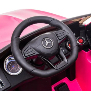 Mercedes GLC Coupe - Licencirani džip na akumulator - Meke gume + kožno sedište - Crni - Slika 12