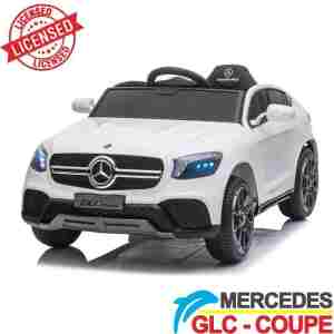 licencirani džip na akumulator Mercedes GLC Coupe beli