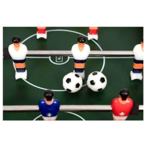 MINI STONI FUDBAL ECOTOYS mini stoni fudbal ecotoys drvena igračka pogled sa strane