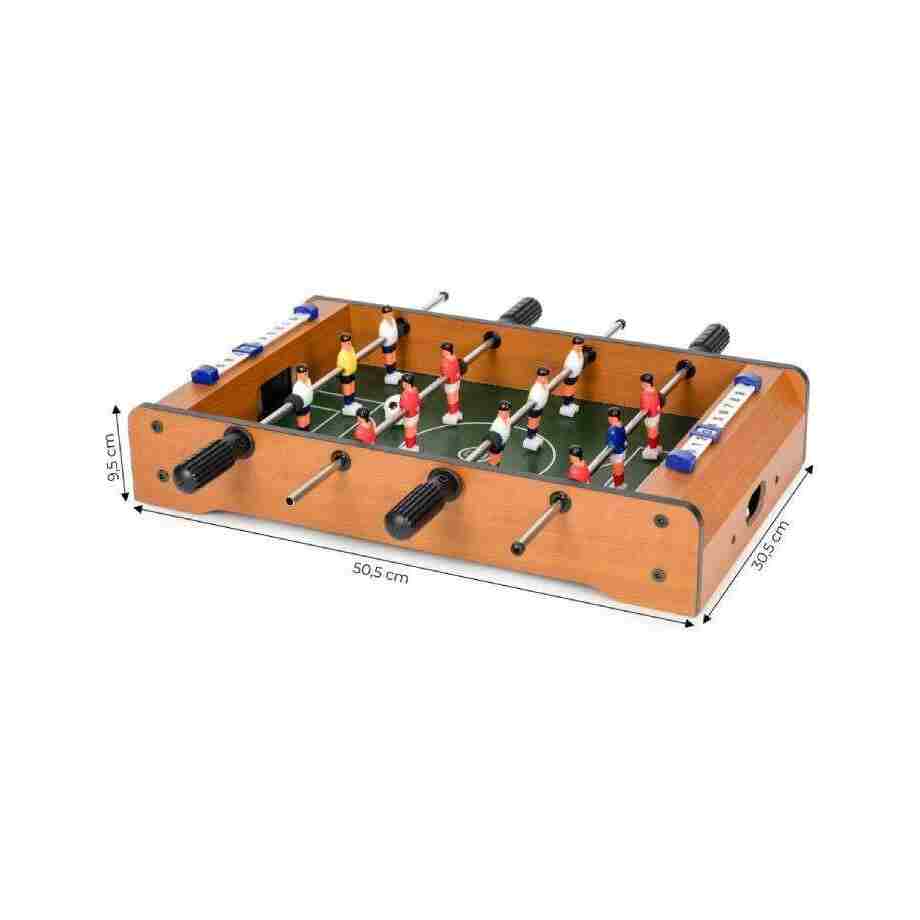 mini stoni fudbal ecotoys drvena igračka zadnja strana