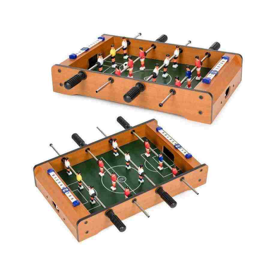 mini stoni fudbal ecotoys drvena igračka tekstura materijala