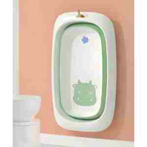 sklopiva kadica za bebe green cow u zelenoj boji detalj