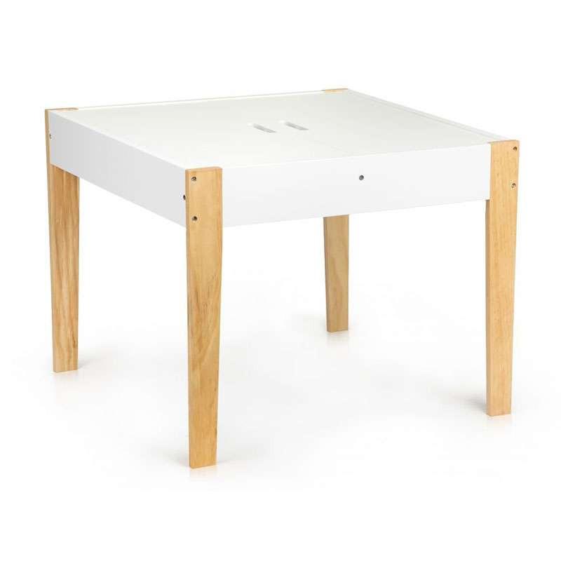 sto+2 dečije stolice od farbanog MDF-a detalj