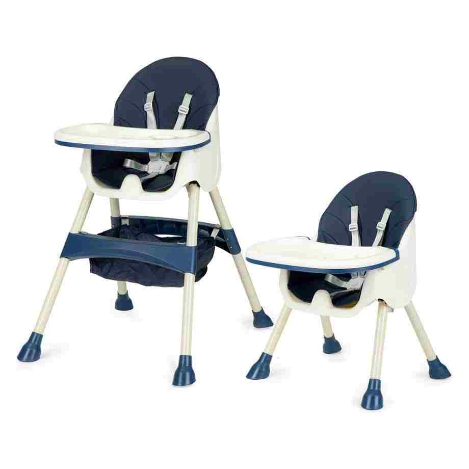 stolica za hranjenje 2u1 ecotoys blue plava detalj