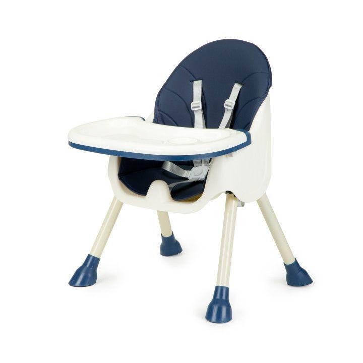 stolica za hranjenje 2u1 ecotoys blue plava tekstura materijala