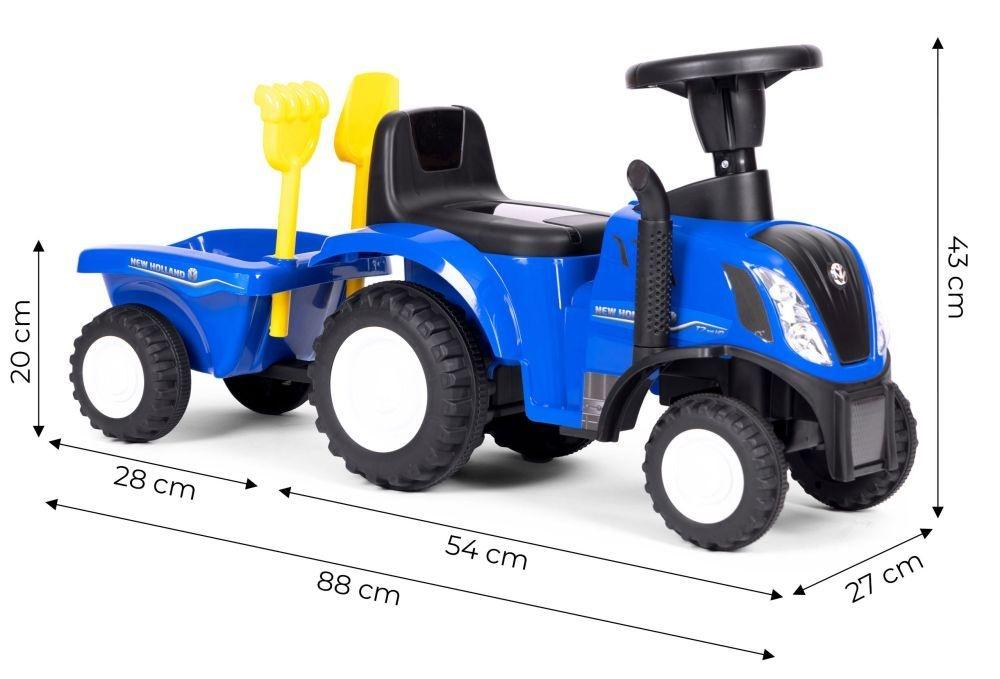 TRAKTOR SA PRIKOLICOM BLUE ECOTOYS traktor sa prikolicom blue ecotoys za decu tekstura materijala