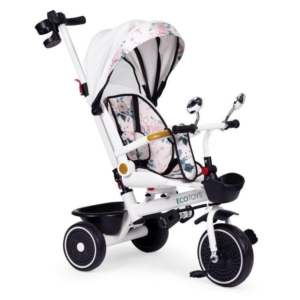 Tricikl sa rotirajućim sedištem ECOTOYS beli