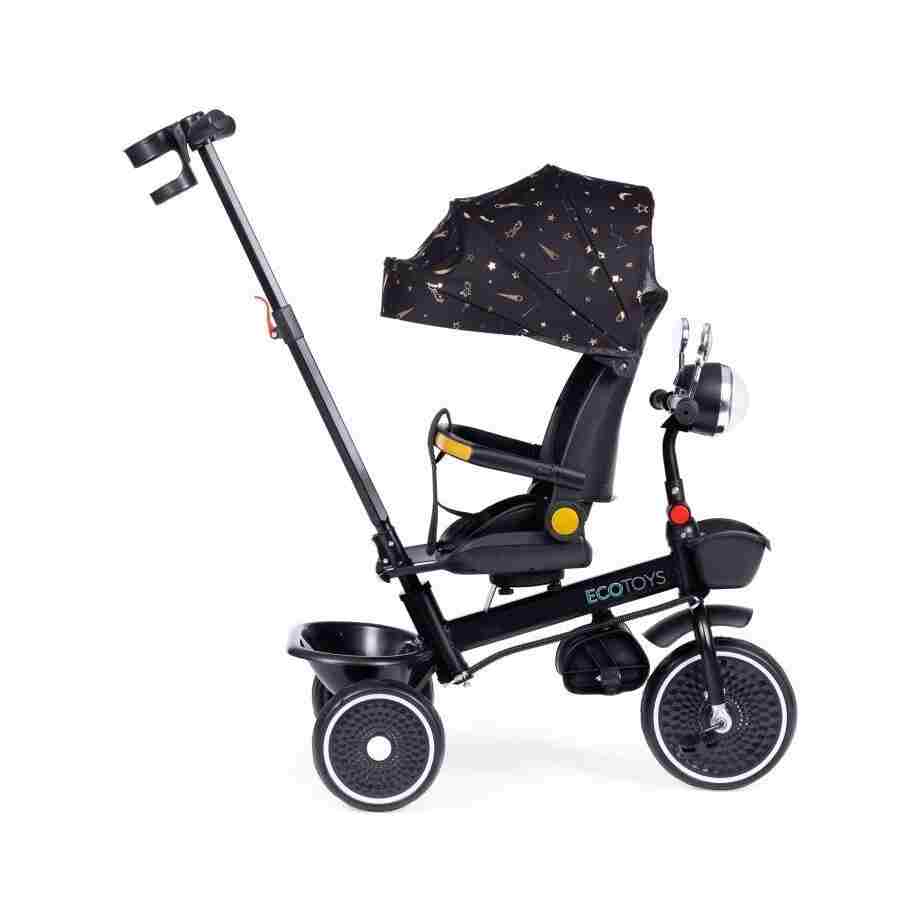 tricikl za decu sa rotirajucim sedistem gurajucim rukohvatom i tendom15297