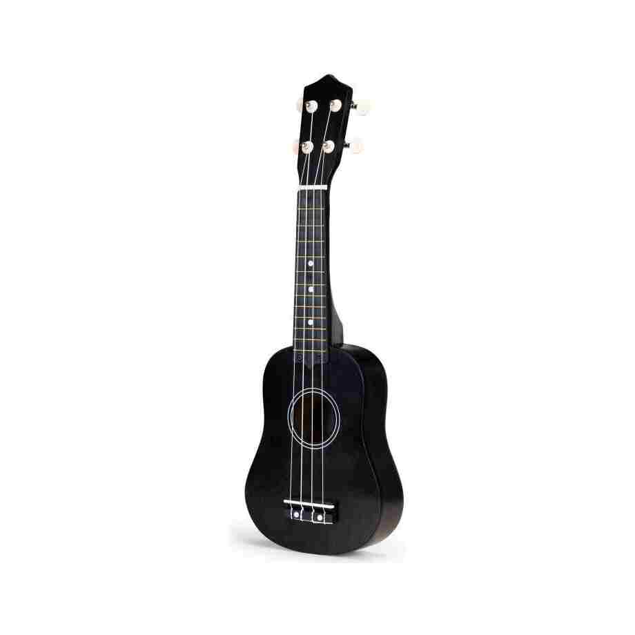 ukulele gitara za decu 4 žice crna detalj